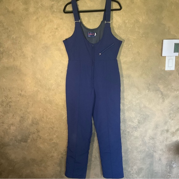 Vintage Pants - Vintage Rice Sportswear Action II Insulated Bib Snowpants Ski Pants Overalls